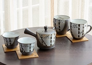 Hand-craved Tea Sets 